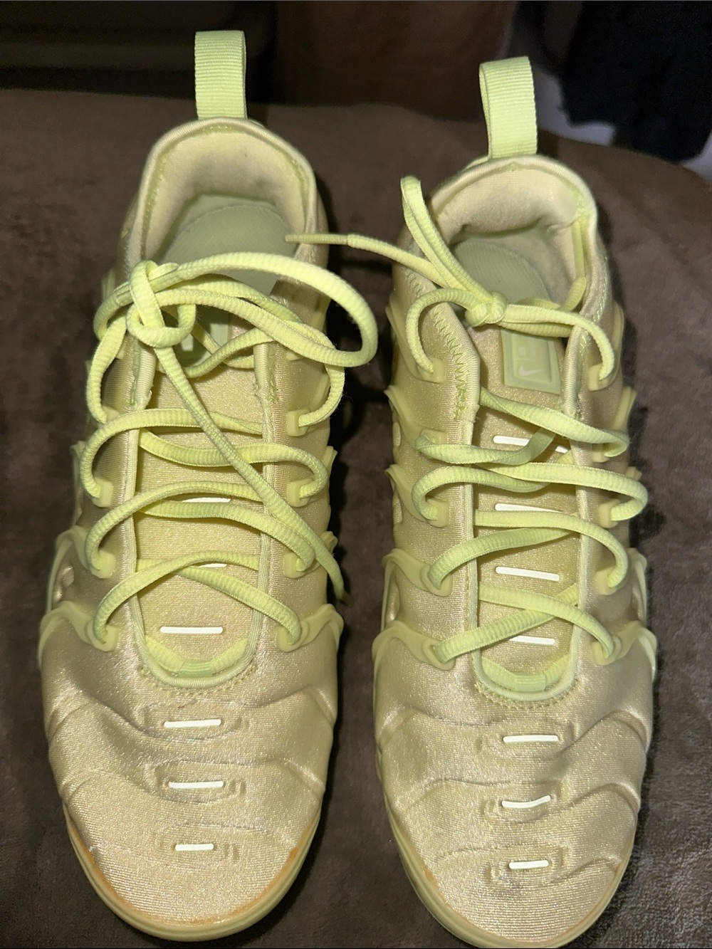 Nike Women’s Neon Yellow Lace-Up Sneakers